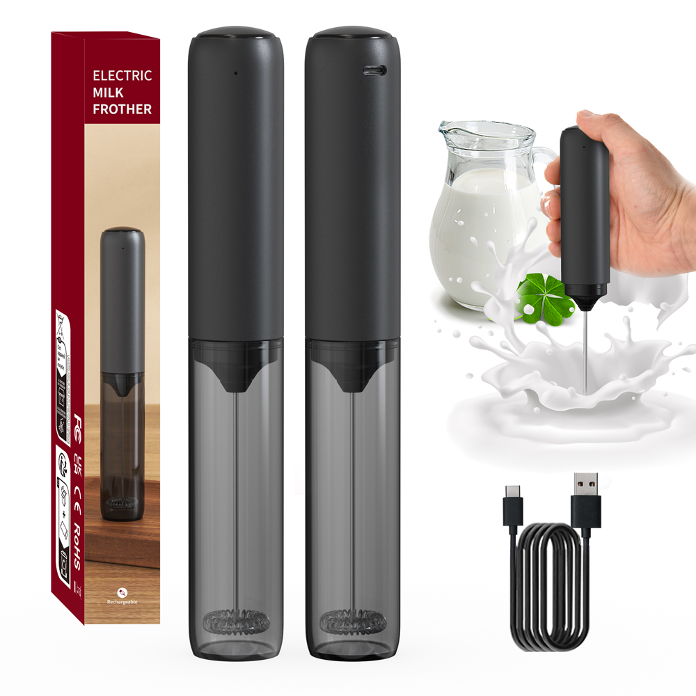 キッチン強力なスターラーミルク泡立て器ハンドヘルドフォームメ - Electric Milk Frother Handheld のレビューと価格