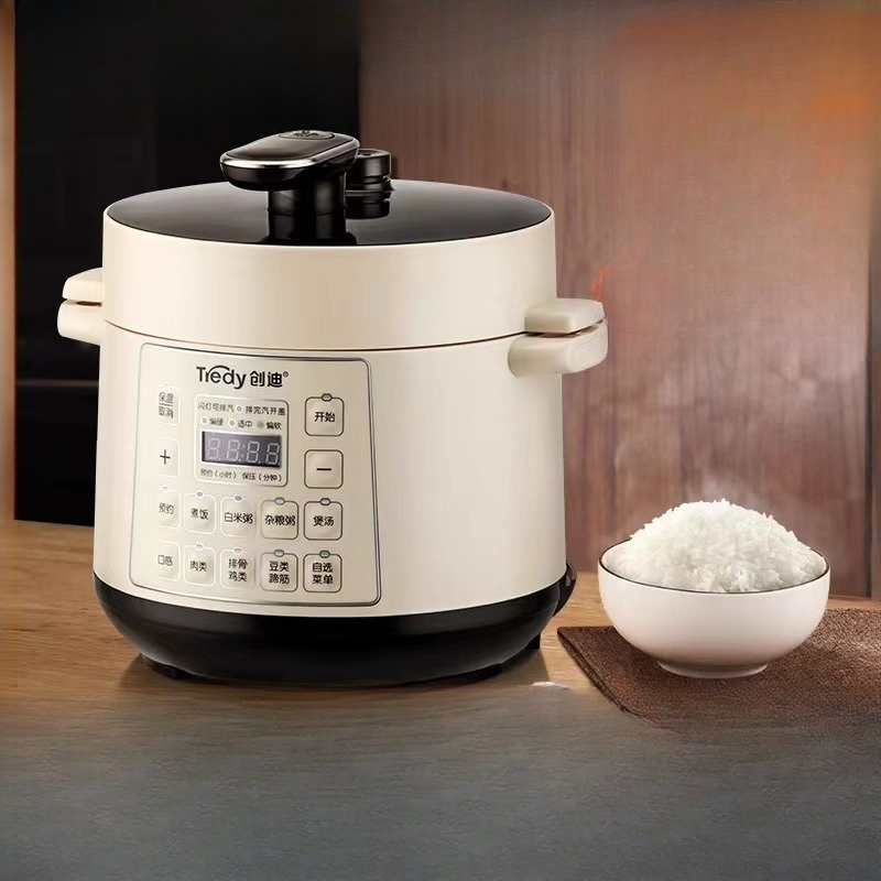 電気圧力鍋 4L容量 スマートコントロール 遅延タイマー 保 - Smart Instant Pressure Cooker のレビューと価格
