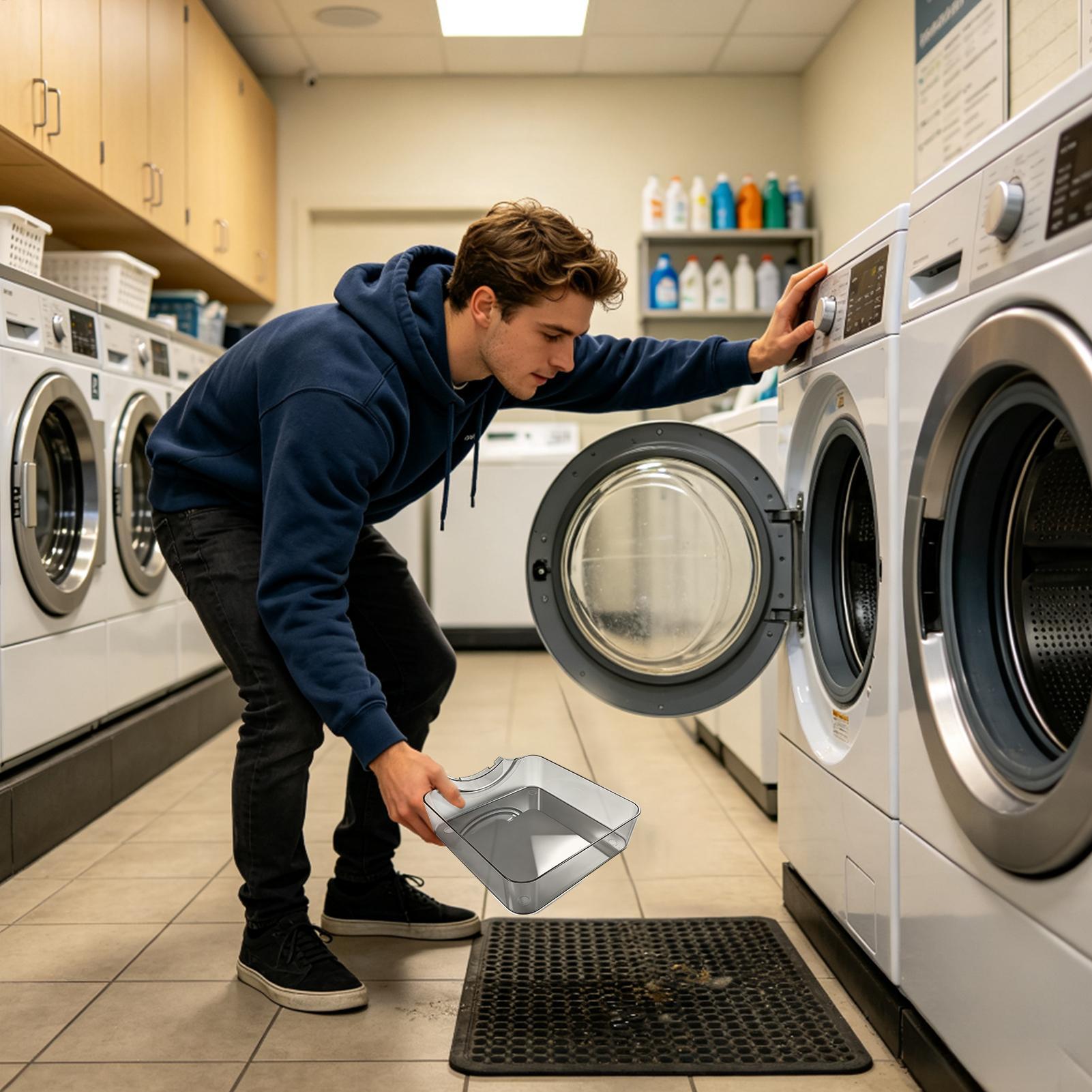 洗濯機排水水収集トレイ、オーバーフロー防止、糸くずフィルター - Laundry のレビューと価格