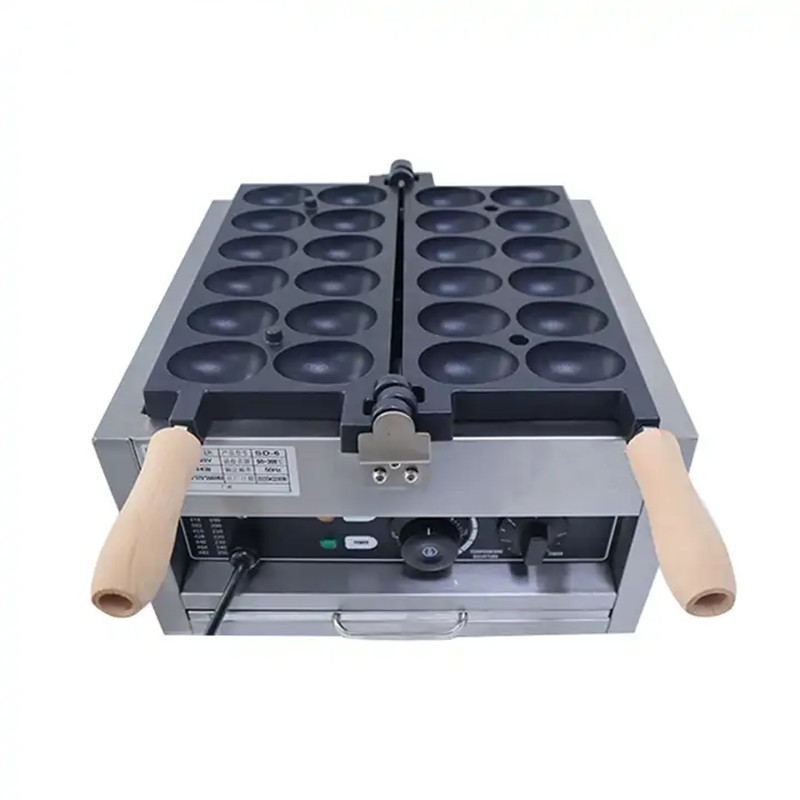 半球形の電気ワッフルマシン,商業用の焦げ付き防止ミニプレート - Mini Waffle Maker Machine のレビューと価格