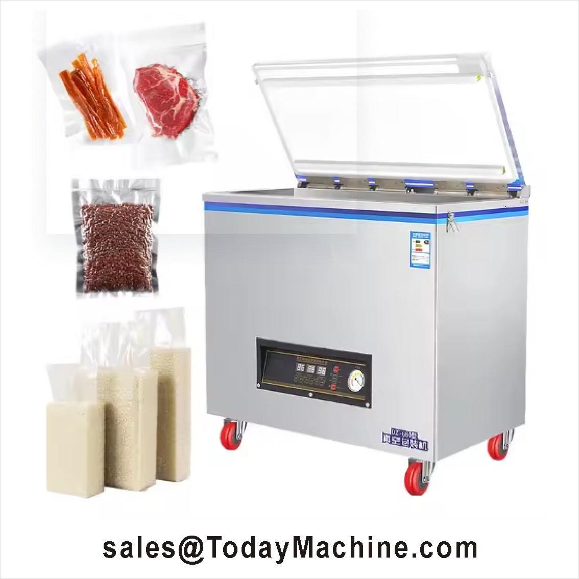 業務用真空包装機 食品・米・肉・魚用真空シーラー - Food Vacuum Sealer Machine のレビューと価格