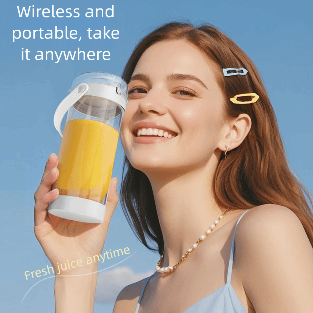 600 ミリリットル容量ポータブルブレンダーフレッシュフルー - Portable Blender Usb Rechargeable のレビューと価格