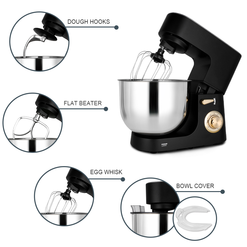 家庭用スタンドミキサー 高出力1800W 8L ケーキ・パン - Home Appliances のレビューと価格