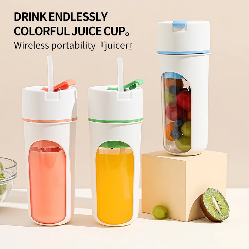 電動ジューサー多機能ポータブルジューサーフルーツブレンダーミ - Portable Blender Usb Rechargeable のレビューと価格
