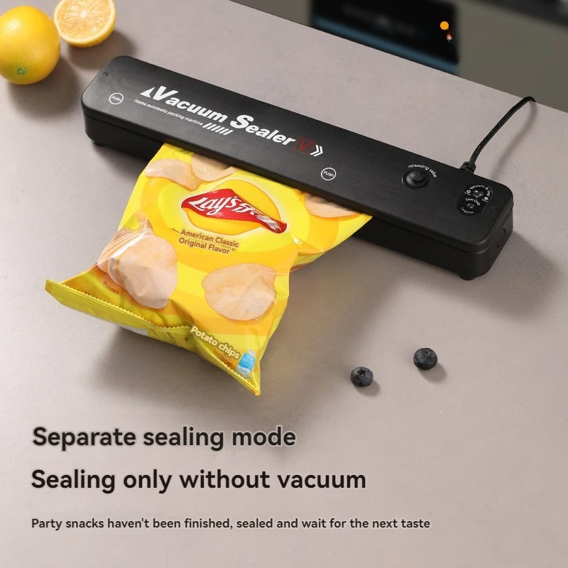 10袋入り - キッチン用コンパクト真空包装機、ブラックポー - Food Vacuum Sealer Machine のレビューと価格