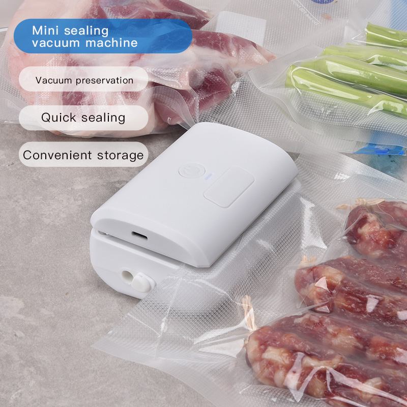 ミニポータブル真空ポンプ包装機 食品用電動真空シーラー - Food Vacuum Sealer Machine のレビューと価格