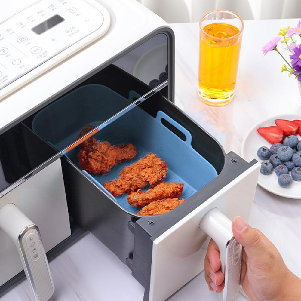 エアフライヤー用鍋、便利なフライヤー用ポットライナー、ロース - Air Fryer Silicone Pot Liner のレビューと価格