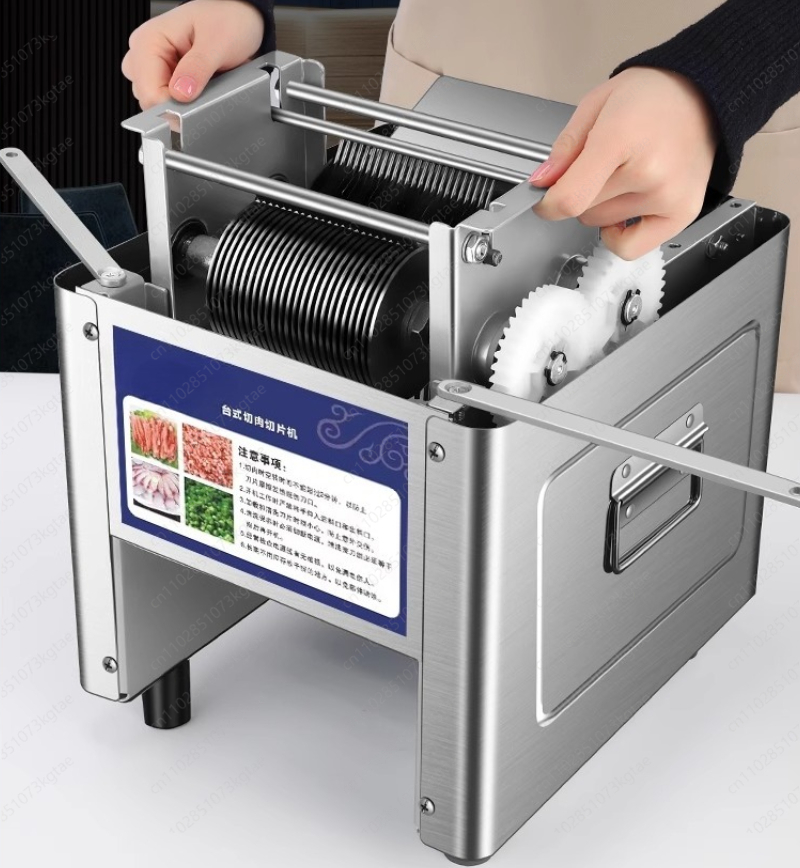 220V 電気肉スライサーマシン商業用家庭用肉グラインダー自 - Automatic Meat Slicer Home のレビューと価格